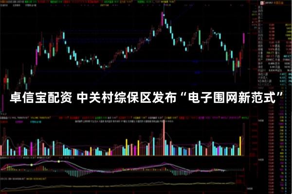 卓信宝配资 中关村综保区发布“电子围网新范式”