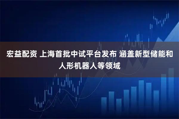 宏益配资 上海首批中试平台发布 涵盖新型储能和人形机器人等领域